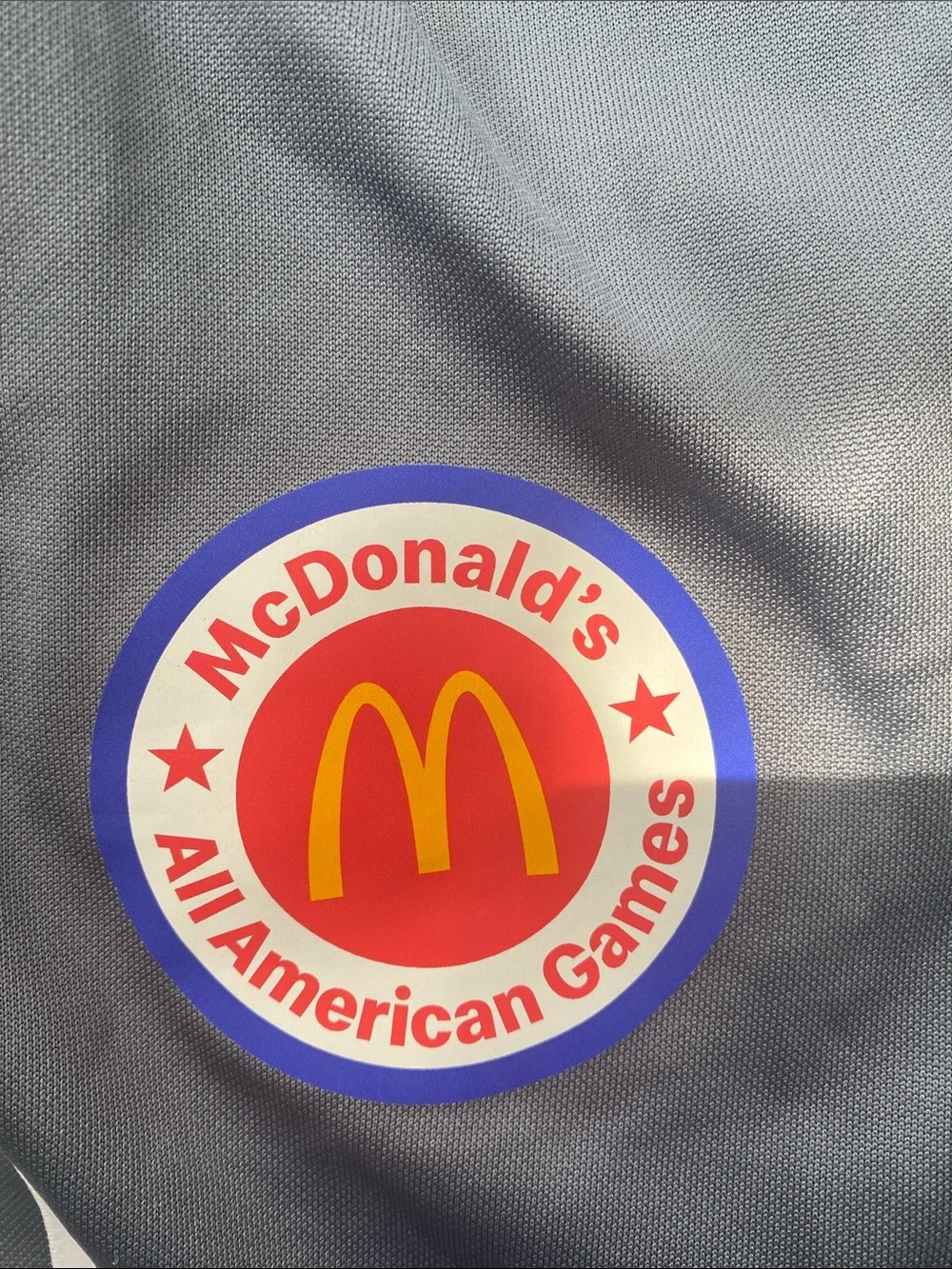 adidas mens McDonald’s All American Games patch on joggers